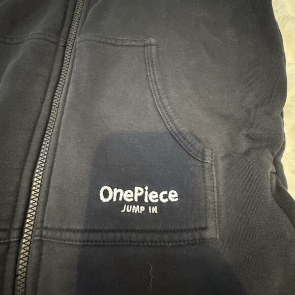 ONEPIECE Norweigian Original Jump In Fleece Full Zip Jumpsuit Dark blue XS - Picture 7 of 11